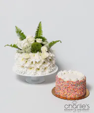 Flourish & Frosting Floral Cake w/ Cake