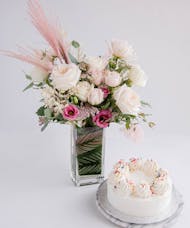 Petal Party  •  Flowers & Personalized Birthday Cake