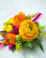 Bright + Bold Corsage