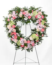 Graceful Condolence Open Heart