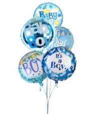Baby Boy Balloon Bouquet