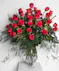 3 Dozen Red Roses Orlando (FL) Glass Vase