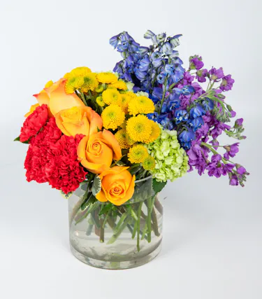 A percentage of sales from each Hope In Bloom arrangement is donated to the charity of the month. 