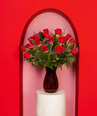 Two Dozen Red - Medium Stem Roses