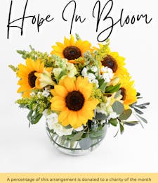 May Hope In Bloom -  Charity of the Month Arrangement