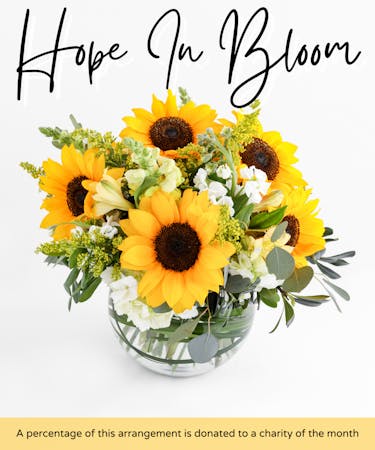 May Hope In Bloom -  Charity of the Month Arrangement