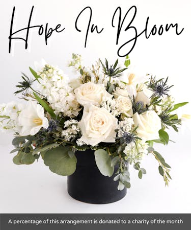 December Hope In Bloom -  Charity of the Month Arrangement