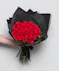 3 Dozen long stem wrapped rose bouquet tied with a ribbon