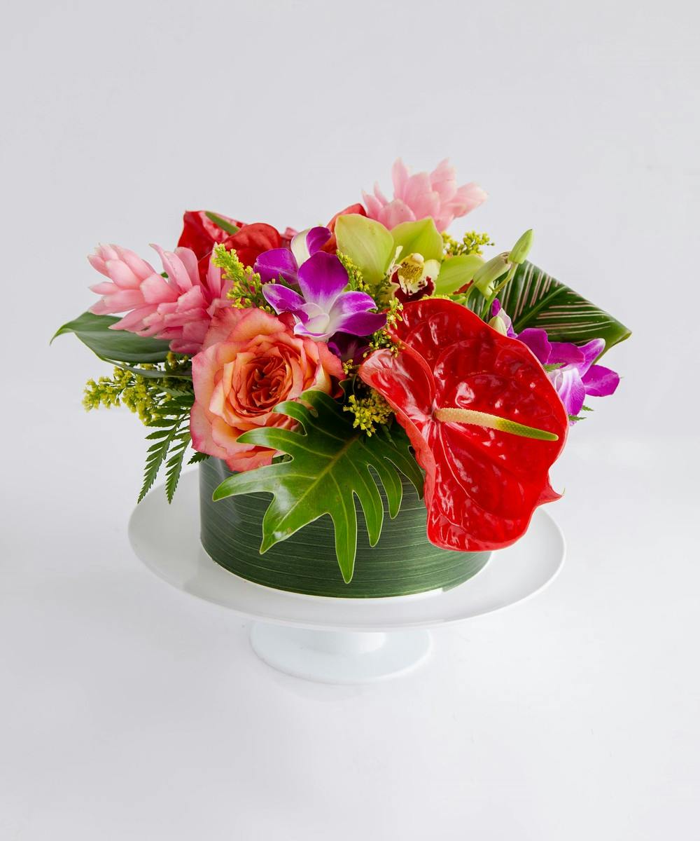 Floral Birthday Cake In Bloom Florist Orlando & Lake Mary, FL SameDay Delivery