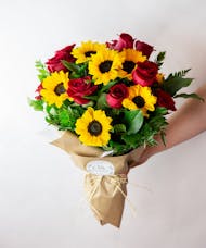 Sunflowers + Roses Wrap