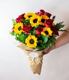 Sunflowers + Roses Wrap