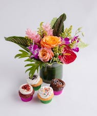 Tropicals & Treats  •  Flowers & Cupcakes