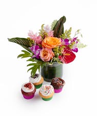 Tropicals & Treats  •  Flowers & Cupcakes