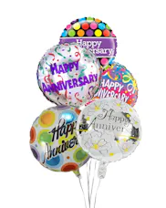 Happy Anniversary Balloon Bouquet