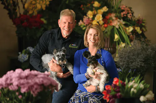 John and Sally Kbylinski, In Bloom Founders